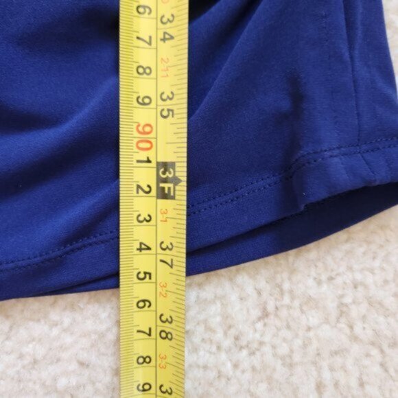 Catherine Malandrino Blue Ruched Dress - Picture 5 of 5